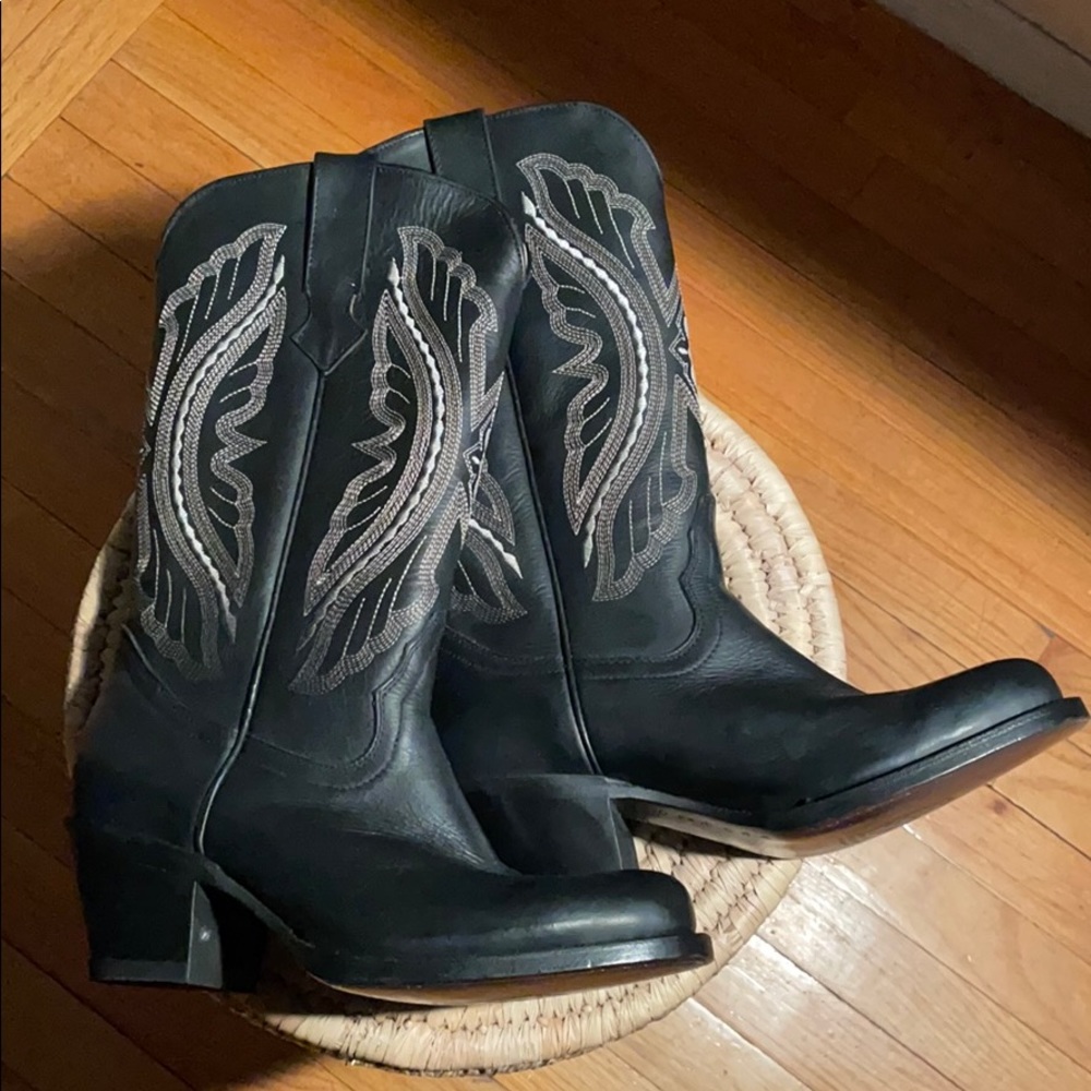 NEW Authentic Mexican Hand Made Cowboy Boots - Picture 6 of 11